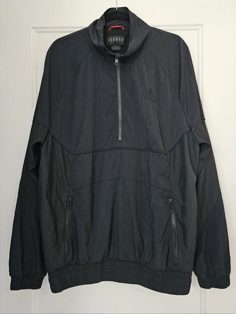 Air Jordan Men's Retro 3 Track Jacket/Windbreaker Waterproof & Lightweight Sz Lg